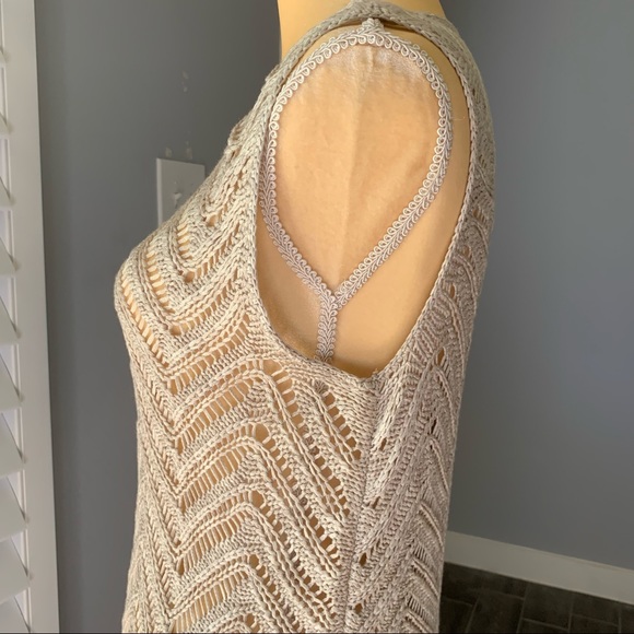 DRESS BARN ROZ & ALI KNITTED TANK TOP SIZE L - Picture 7 of 10
